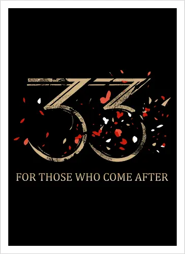 Clair Obscur Expedition 33 T-Shirt: Distressed Gold & Red Petal Gamer Tee