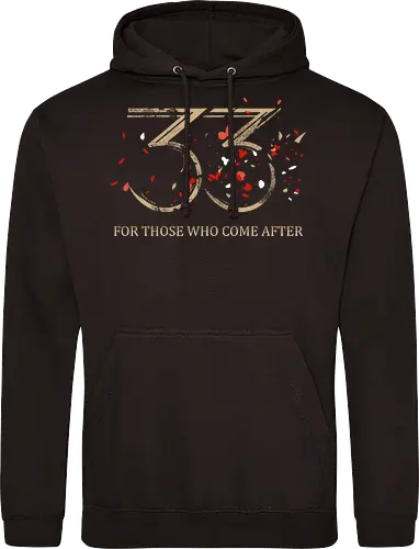 Clair Obscur Expedition 33 T-Shirt: Distressed Gold & Red Petal Gamer Tee