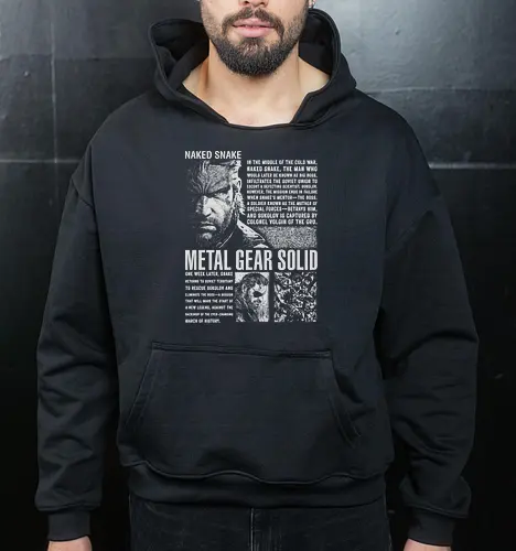 Metal Gear Solid Unisex Tee, Metal Gear Solid T-shirts, Big Boss Shirt