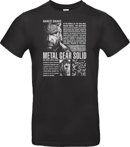 Metal Gear Solid Unisex Tee, Metal Gear Solid T-shirts, Big Boss Shirt