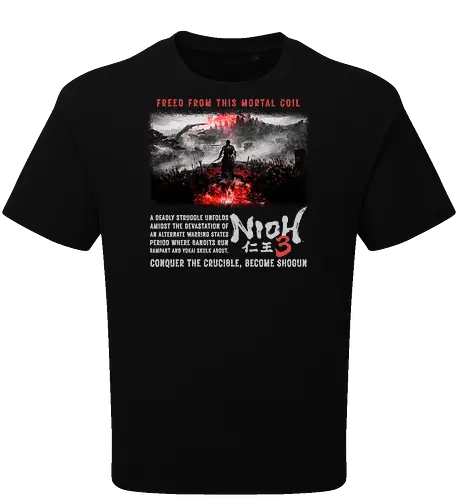 Nioh 3 Shirt | RPG Gamer gift, Unisex Softstyle T-Shirt | Comfortable Gaming Tee