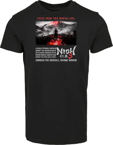 Nioh 3 Shirt | RPG Gamer gift, Unisex Softstyle T-Shirt | Comfortable Gaming Tee
