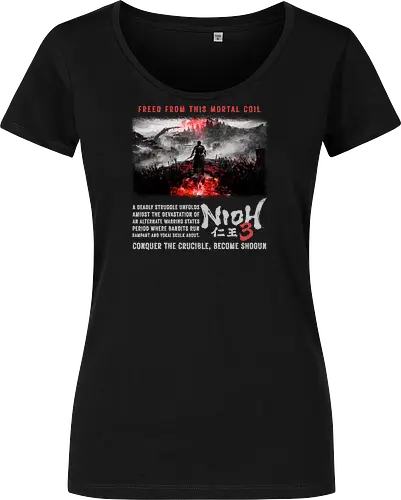 Nioh 3 Shirt | RPG Gamer gift, Unisex Softstyle T-Shirt | Comfortable Gaming Tee