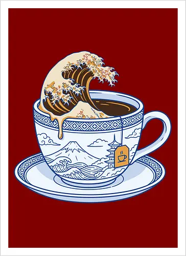The Great Wave of Tea