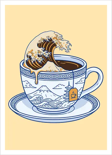 The Great Wave of Tea