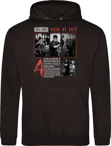 Resident 4 Evil Shirt, Leon Kennedy Tee, Vintage RE4 Remake Graphic, Horror Game