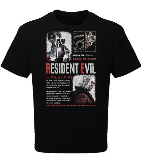 Leon Kennedy Requiem, Horror Video Game Movie T-Shirt