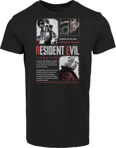 Leon Kennedy Requiem, Horror Video Game Movie T-Shirt