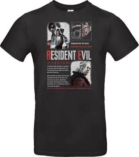 Leon Kennedy Requiem, Horror Video Game Movie T-Shirt