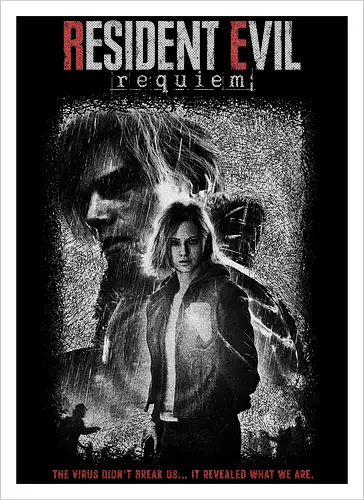 Resident Requiem Evil - Leon kennedy T-shirt