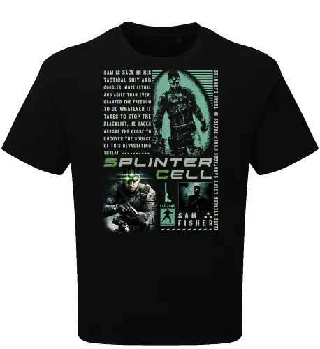 Splinter Cell T-shirt, Sam Fisher Shirt,