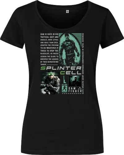 Splinter Cell T-shirt, Sam Fisher Shirt,