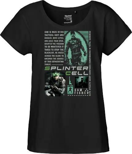 Splinter Cell T-shirt, Sam Fisher Shirt,