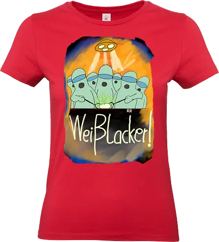 Weißlacker - Allgäu, albern, Käse - Standard T-Shirt (Frauen)