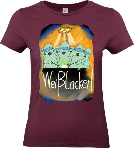 Weißlacker - Allgäu, albern, Käse - Standard T-Shirt (Frauen)