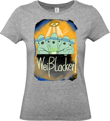 Weißlacker - Allgäu, albern, Käse - Standard T-Shirt (Frauen)