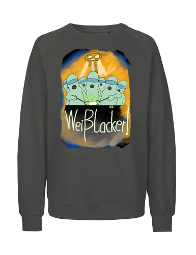 Weißlacker - Allgäu, albern, Käse - Fairtrade Sweatshirt