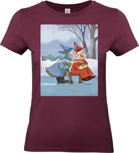 Winterhexen - Hexen, Witch, witchy, Winter - Standard T-Shirt (Frauen)