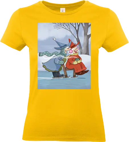 Winterhexen - Hexen, Witch, witchy, Winter - Standard T-Shirt (Frauen)