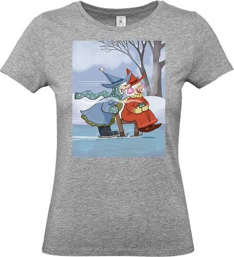 Winterhexen - Hexen, Witch, witchy, Winter - Standard T-Shirt (Frauen)