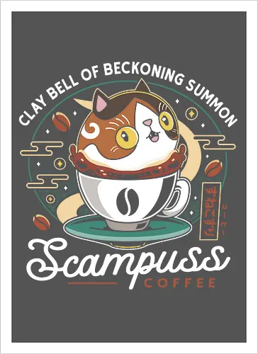 Scampuss Coffee Emblem