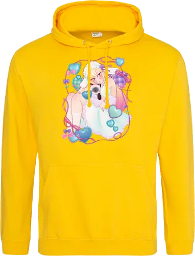 Kawaii Kaiwai - kawaii, anime, bisque doll, pastel - Standard Hoodie