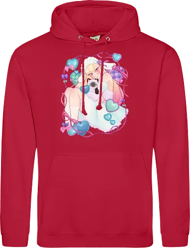 Kawaii Kaiwai - kawaii, anime, bisque doll, pastel - Standard Hoodie