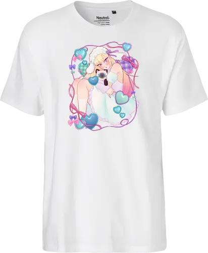 Kawaii Kaiwai - kawaii, anime, bisque doll, pastel - Fairtrade T-Shirt