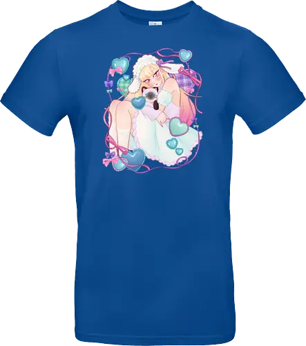 Kawaii Kaiwai - kawaii, anime, bisque doll, pastel - Standard T-Shirt