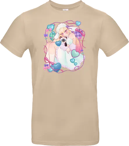 Kawaii Kaiwai - kawaii, anime, bisque doll, pastel - Standard T-Shirt