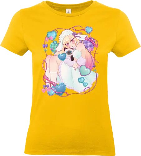 Kawaii Kaiwai - kawaii, anime, bisque doll, pastel - Standard T-Shirt (Frauen)
