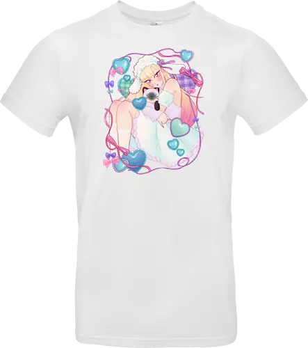 Kawaii Kaiwai - kawaii, anime, bisque doll, pastel - Standard T-Shirt