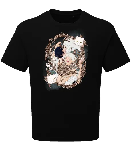 Hibi no Kage - anime, manga, hikaru, yoshiki - Oversize T-Shirt