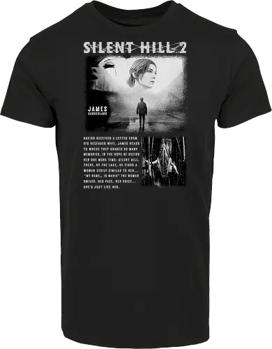 Vintage Silent 2 Hill T-Shirt, James Sunderland Bootleg Style