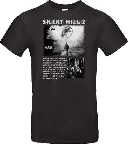 Vintage Silent 2 Hill T-Shirt, James Sunderland Bootleg Style