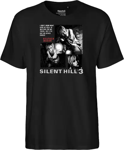 Vintage Silent 3 Hill Heather Mason T-Shirt, Bootleg Style