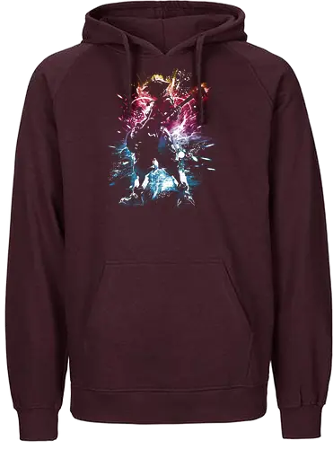 Kingdom rocks rainbow version - Kingdom, sora, gaming, video game, gamers, music, heavy metal - Fairtrade Hoodie
