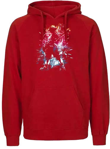 Kingdom rocks rainbow version - Kingdom, sora, gaming, video game, gamers, music, heavy metal - Fairtrade Hoodie