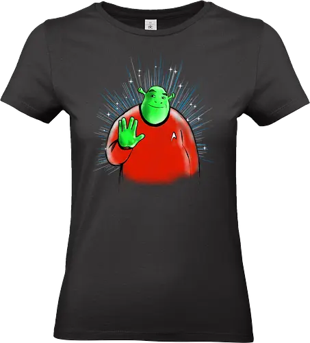 Star Monster - mash up, funny, ogre, scifi, television, fantasy movie - Standard T-Shirt (Frauen)