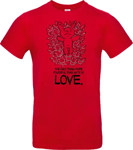 The only thing more powerful than hate is love.