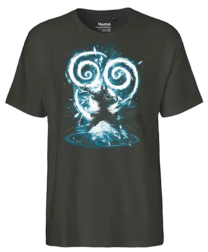 Air nomad storm - avatar the last air bender, air nomad, tv show, anime, television, fantasy, cute, kids, Aang - Fairtrade T-Shirt