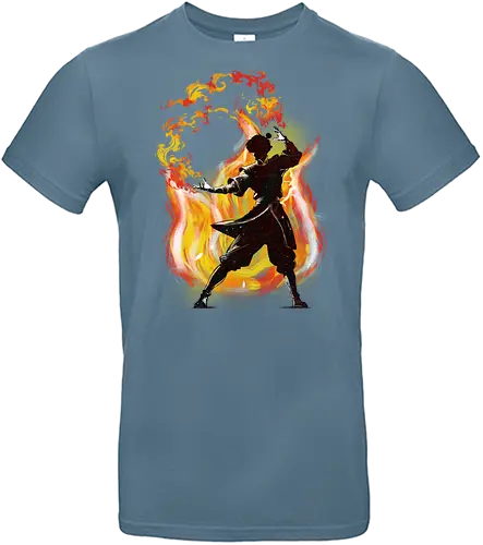 Dancing with fire - avatar the last air bender, Fire Nation, Prince Zuko, tv show, anime, television, fantasy, cute, kids, Aang - Standard T-Shirt