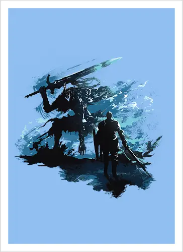 Soulslike - Einsamer Ritter Dunkle Fantasy