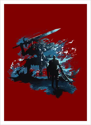 Soulslike - Einsamer Ritter Dunkle Fantasy