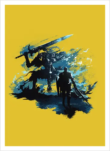 Soulslike - Einsamer Ritter Dunkle Fantasy