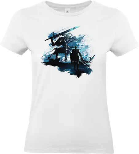 Soulslike - Einsamer Ritter Dunkle Fantasy - Soulslike, rpg - Standard T-Shirt (Frauen)