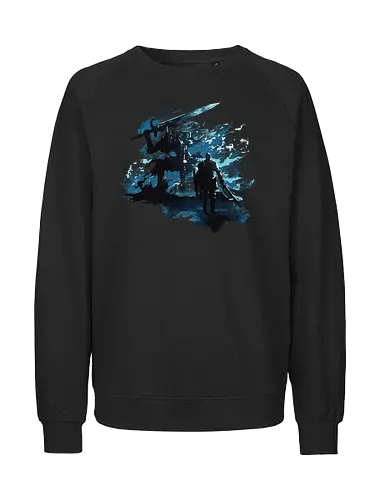 Soulslike - Einsamer Ritter Dunkle Fantasy - Soulslike, rpg - Fairtrade Sweatshirt