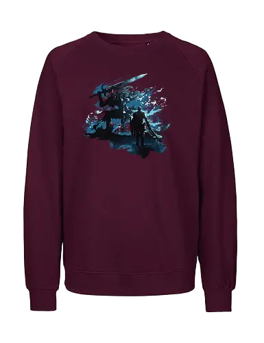 Soulslike - Einsamer Ritter Dunkle Fantasy - Soulslike, rpg - Fairtrade Sweatshirt