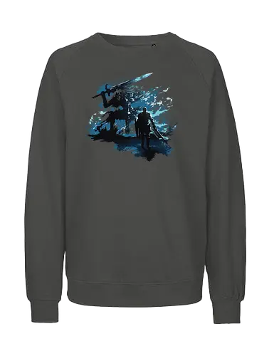 Soulslike - Einsamer Ritter Dunkle Fantasy - Soulslike, rpg - Fairtrade Sweatshirt