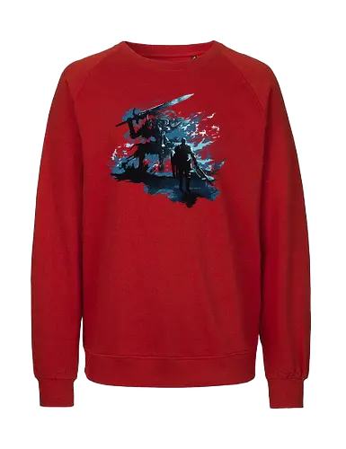 Soulslike - Einsamer Ritter Dunkle Fantasy - Soulslike, rpg - Fairtrade Sweatshirt